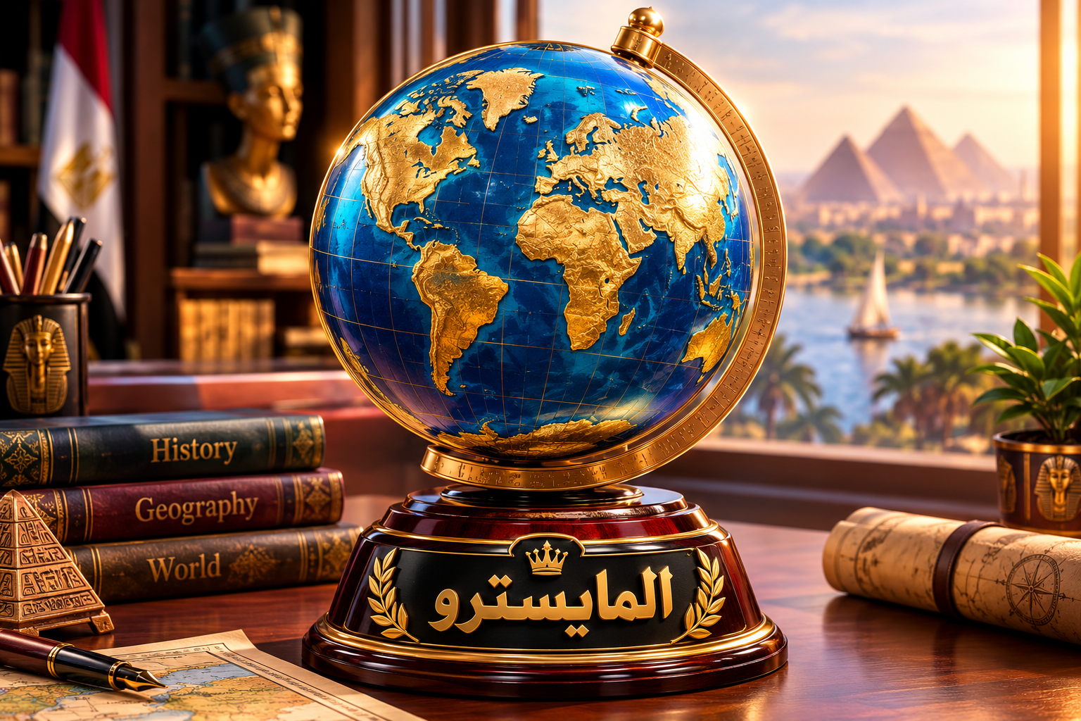 نموذج الكرة الارضية